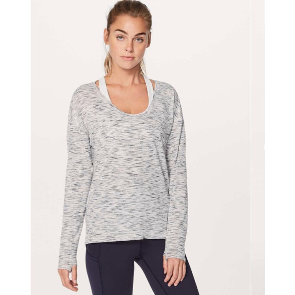 Lululemon Meant To Move Long Sleeve
Tiger Space Dye Black White Size 2